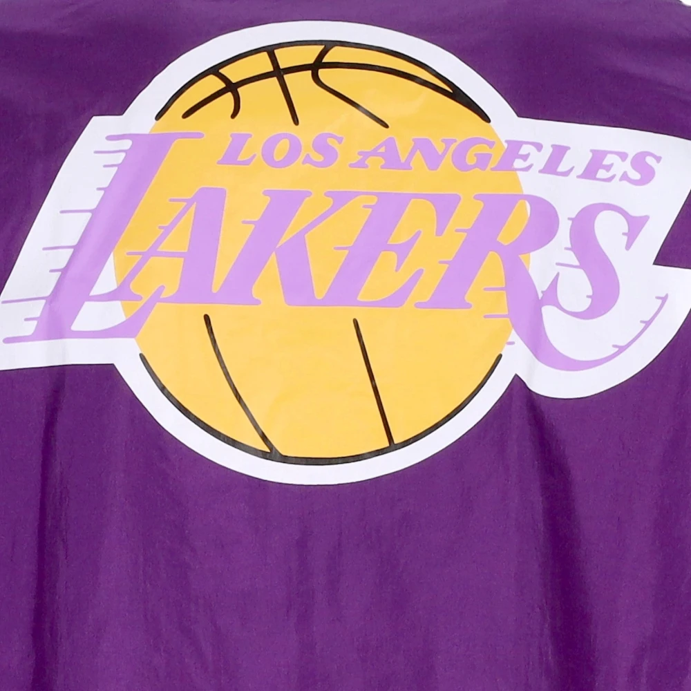 Mitchell & Ness NBA Paarse Windbreaker Jas Purple Heren