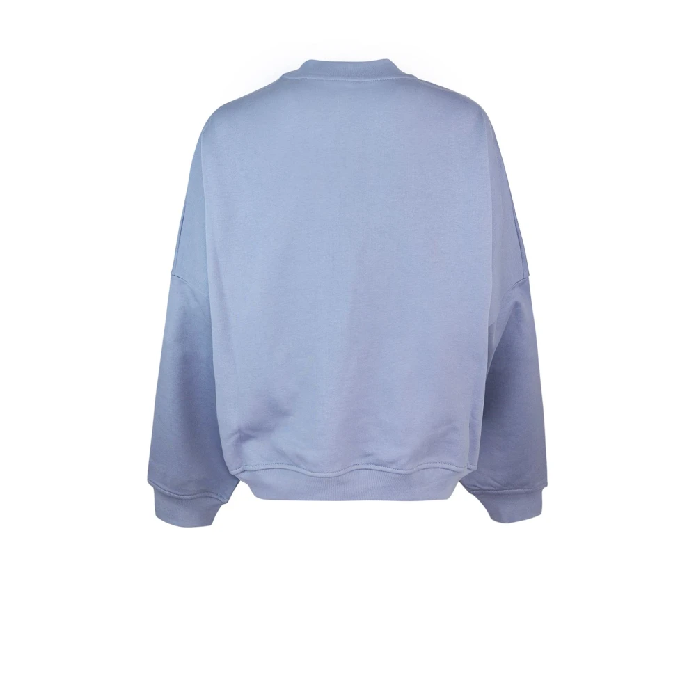 Marni Organische Katoenen Jersey Sweater Blue Dames
