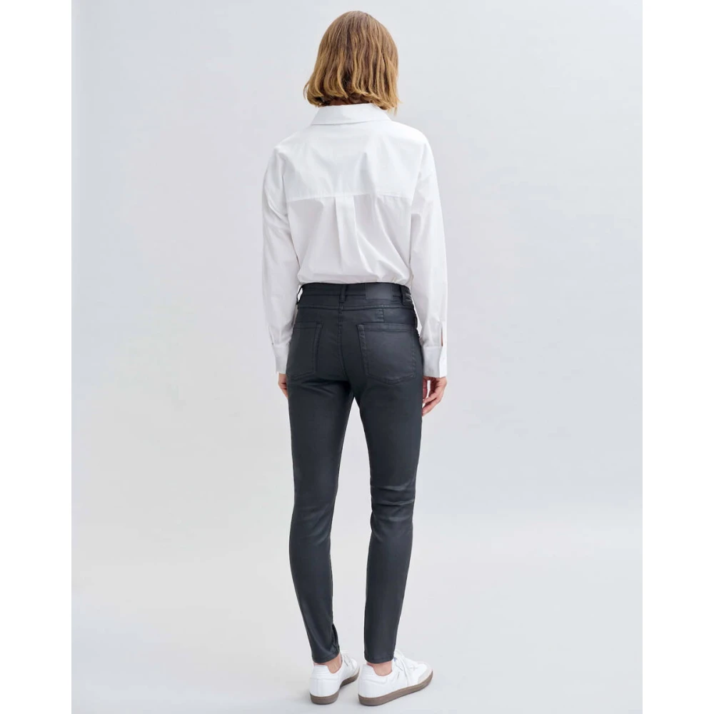 Opus Remix Denim Jeans Black Dames