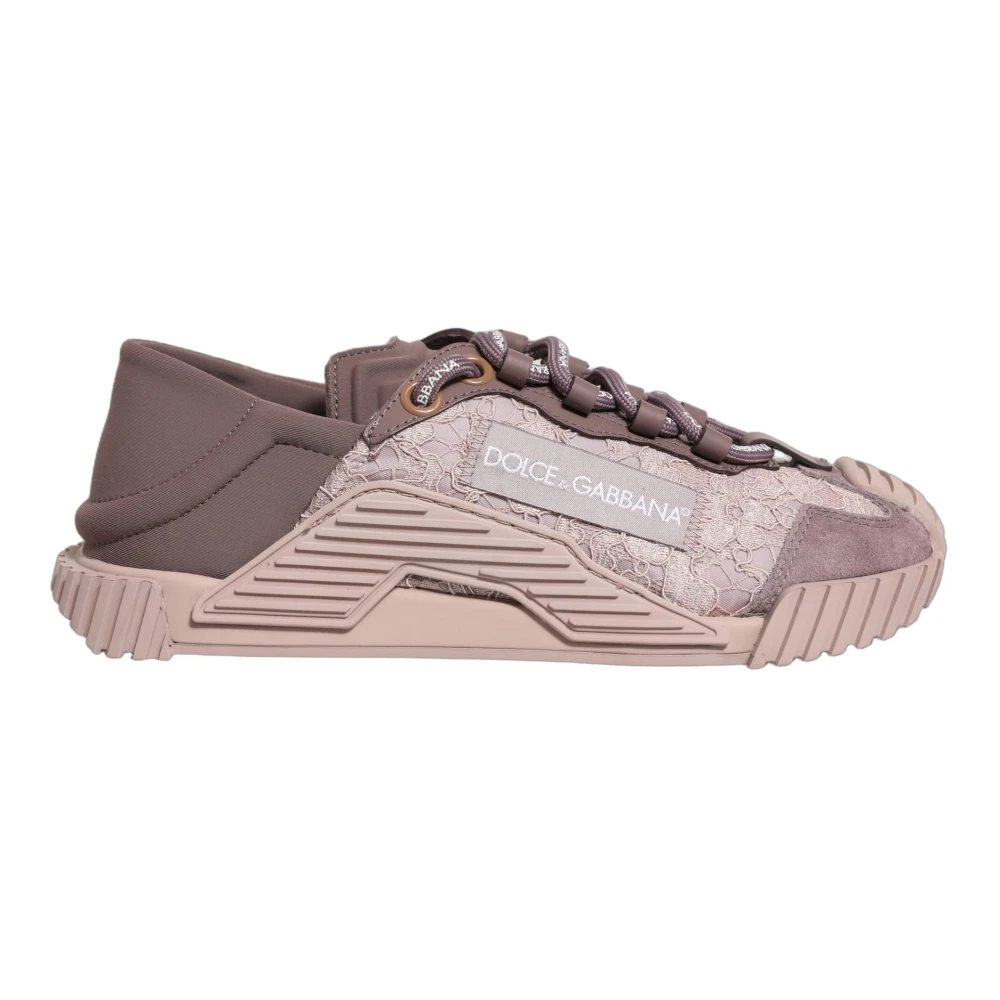 Dolce & Gabbana Women's Pink Ns1 Trainers - Sneakers - 2 Uk - Shoes