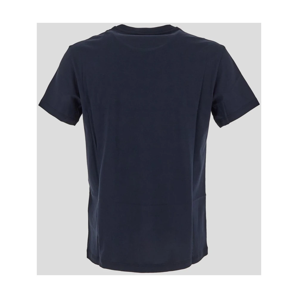 Valentino Katoenen Logo T-shirt Blue Heren