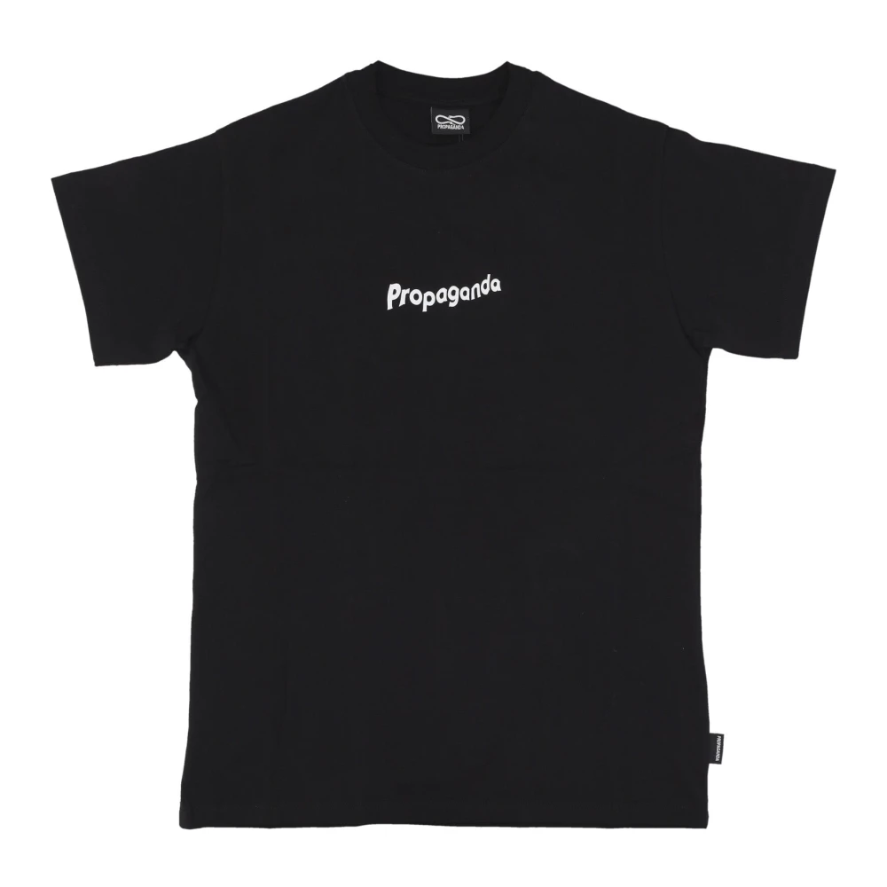 Propaganda Zwarte Korte Mouw T-shirt Ribs Tee Black Heren