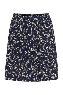 midnight-marine-lace-print-shorts