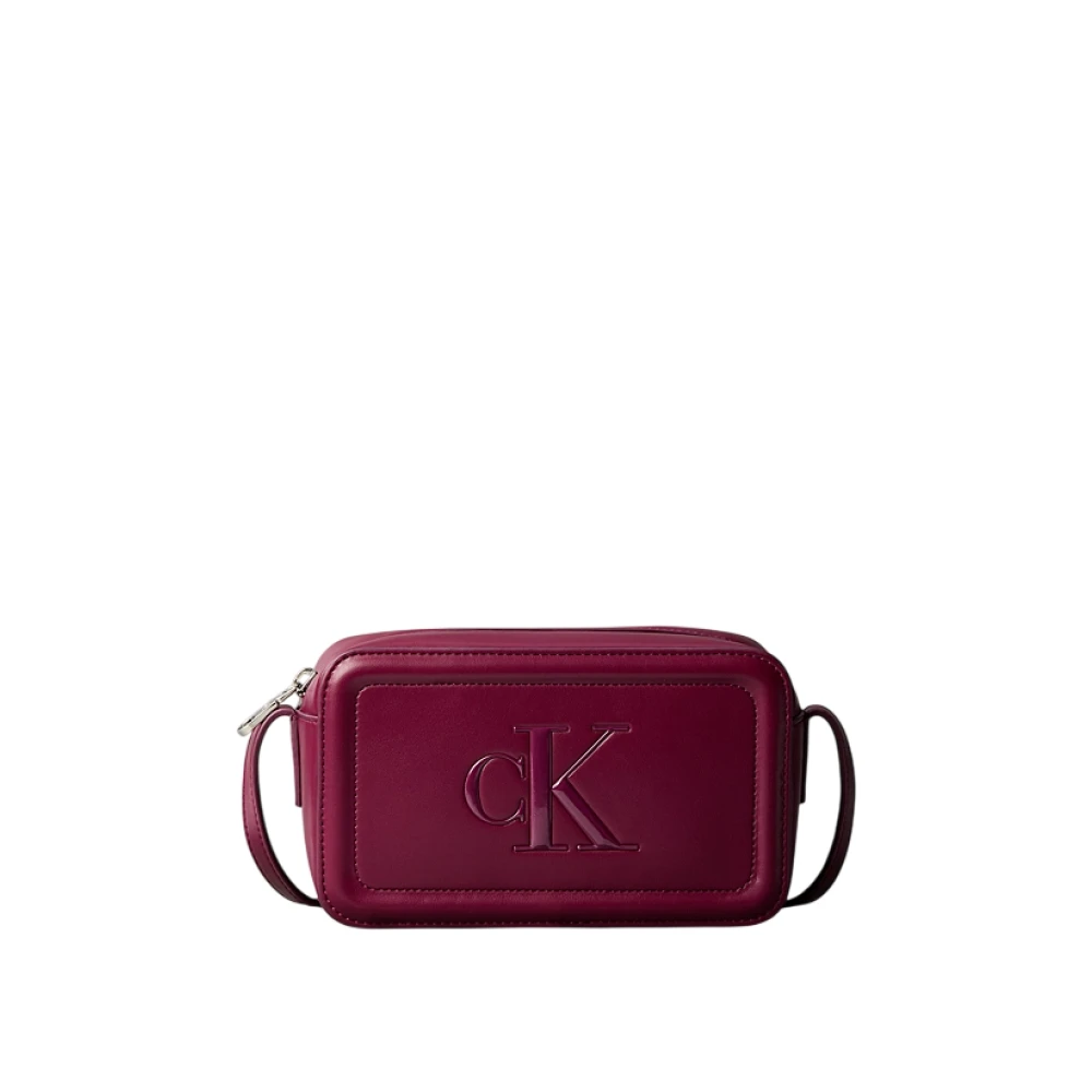 Calvin Klein Women's Red Cross Body Bag - Cross Body Bags - One Size - Bags