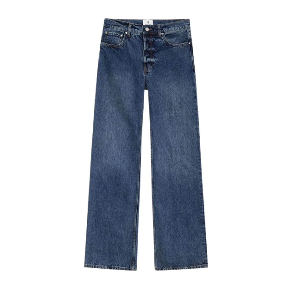 Anine Bing Stijlvolle Denim Jeans voor Mannen Blue Dames