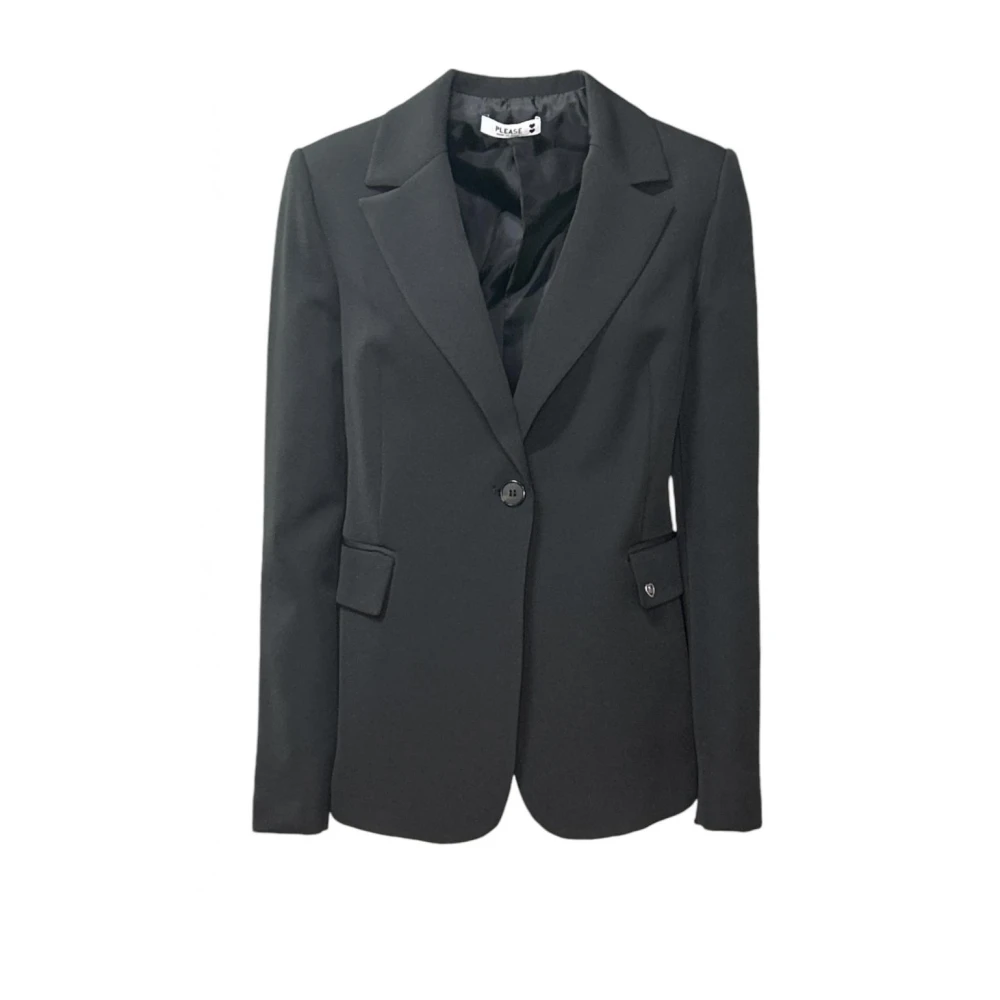 Please Metropolitan Blazer Stijl Black Dames