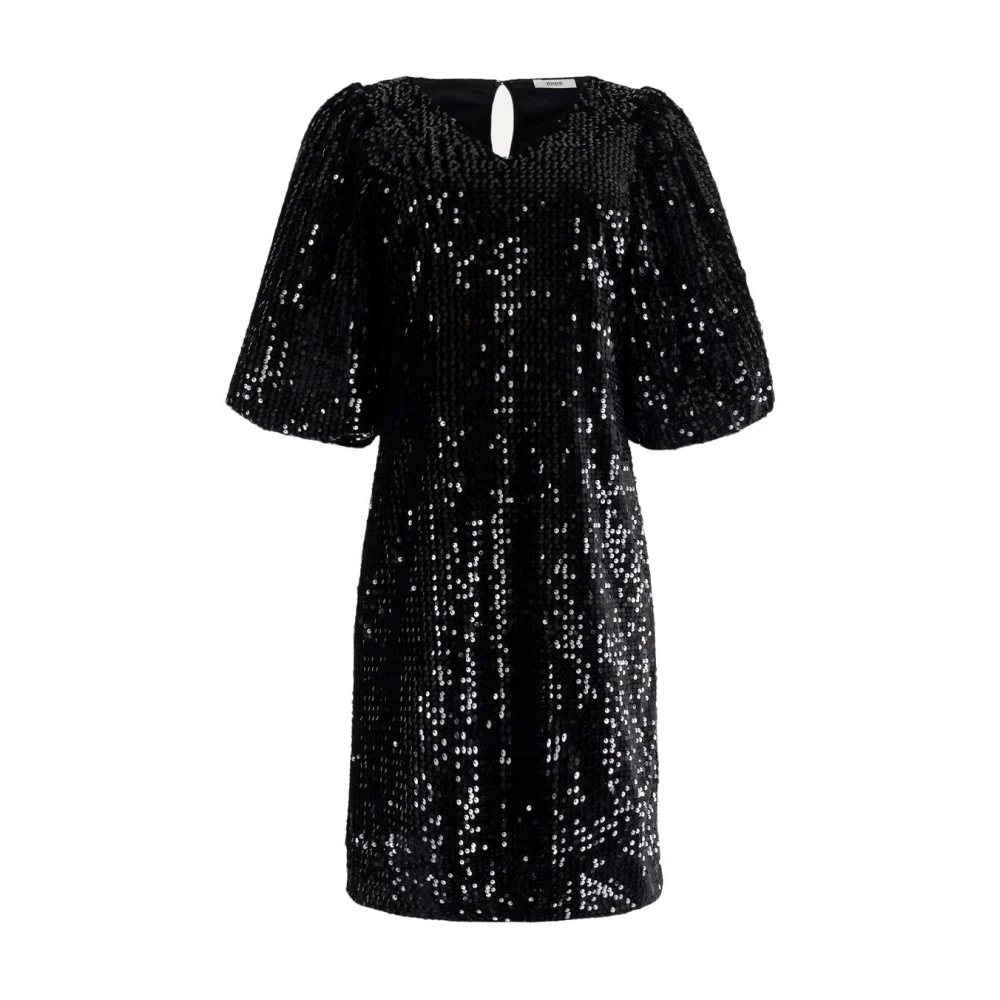 Anna Van Toor Elegante Jurk 74a06-03741 Black Dames