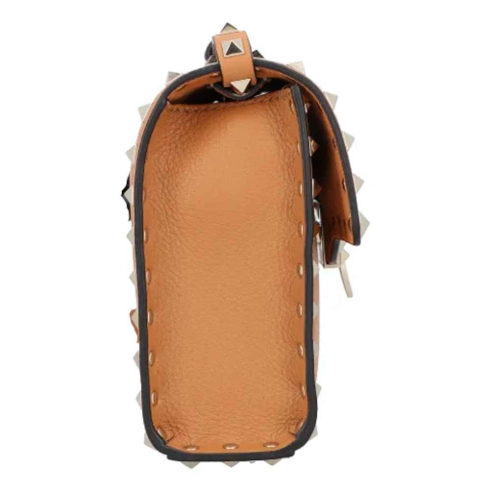 Valentino Leather shoulder-bags Brown Dames