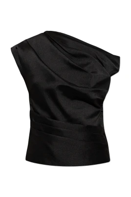 Draperad Tafttopp