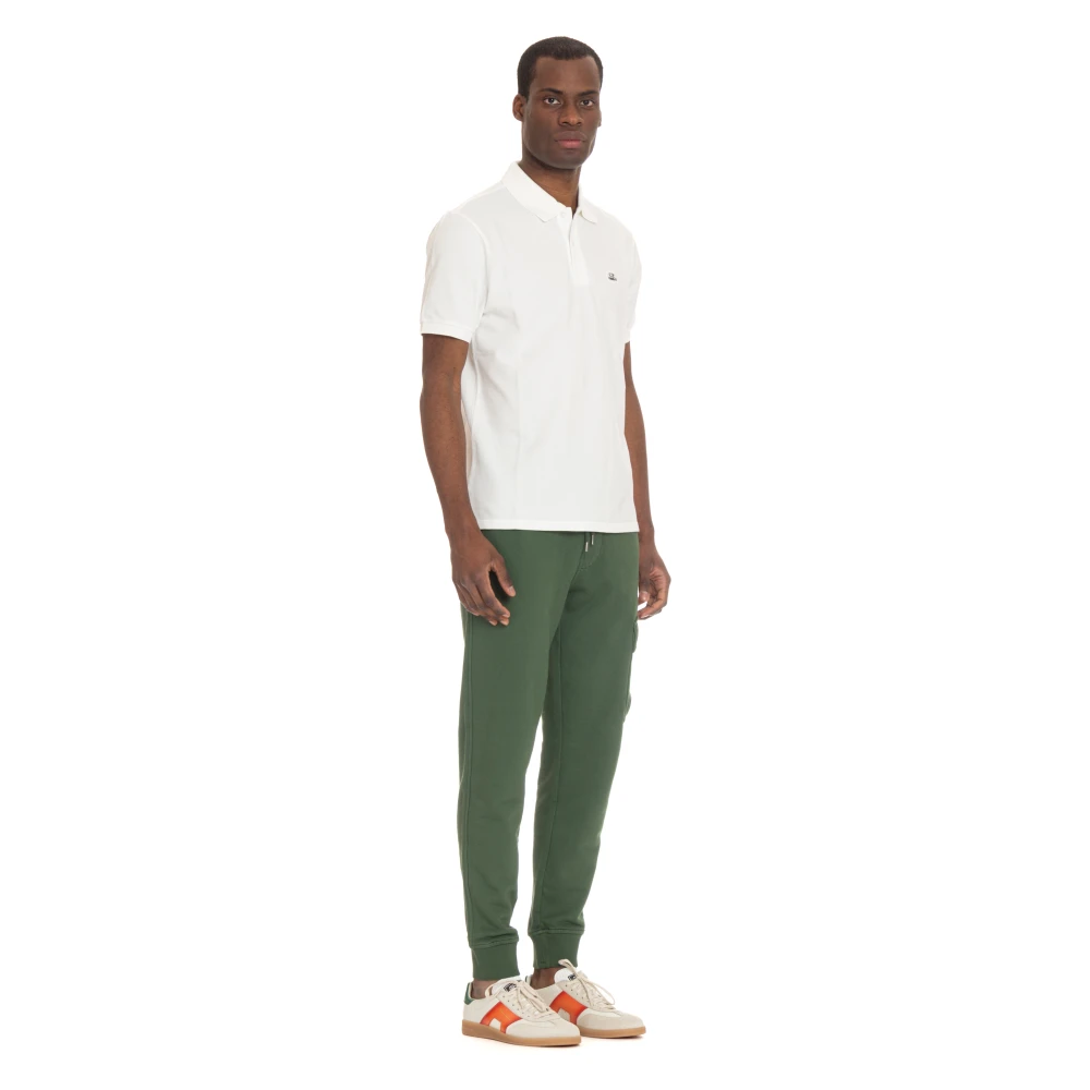 C.P. Company Polo Shirts White Heren
