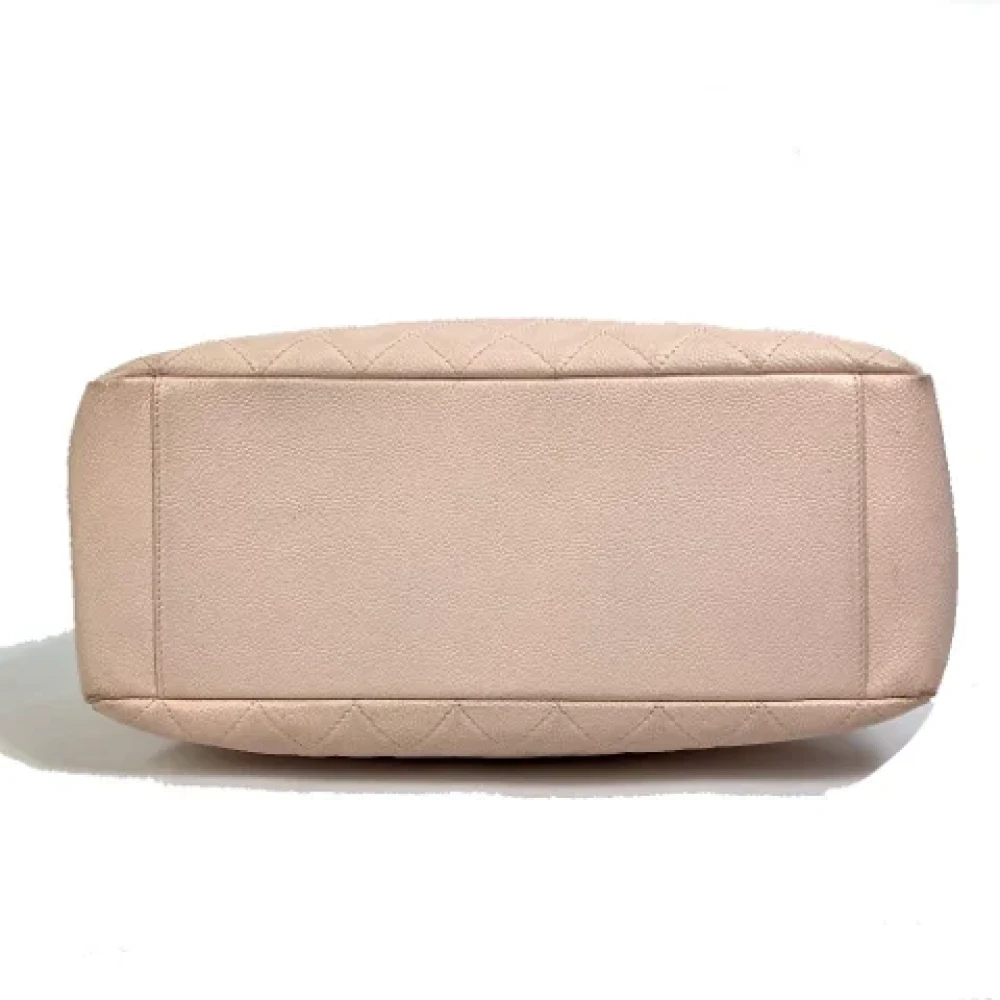 Chanel Vintage Pre-owned Leather totes Pink Dames