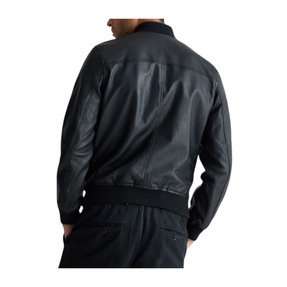 Liu Jo Zwarte Jas Model Qxx031 Black Heren