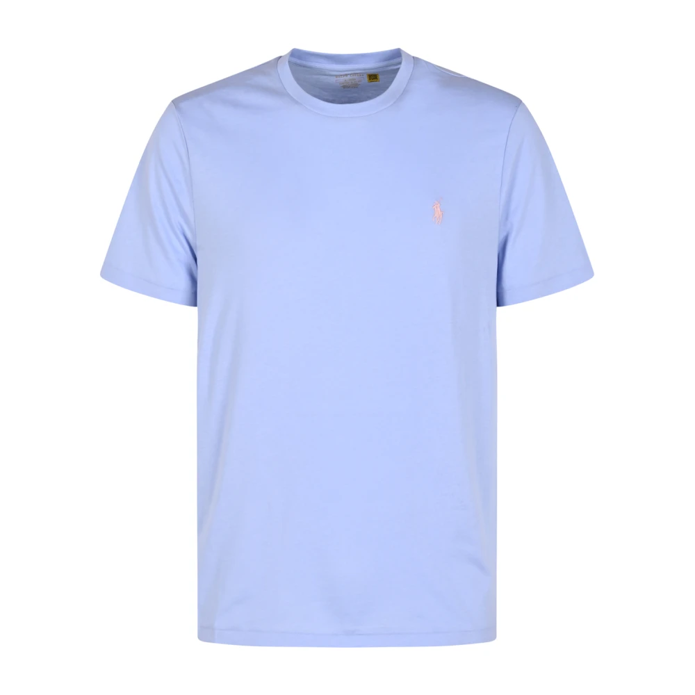 Polo Ralph Lauren , T-Shirts, Male, Blue, 2XL, Short Sleeve T-Shirt