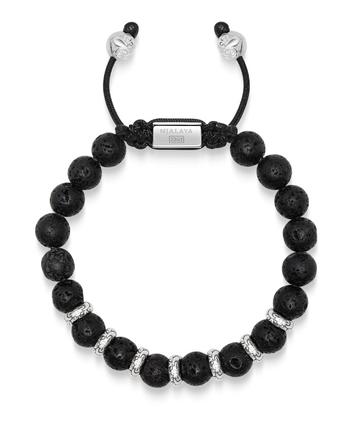menand-39-s-sterling-silver-beaded-bracelet-with-lava-stone