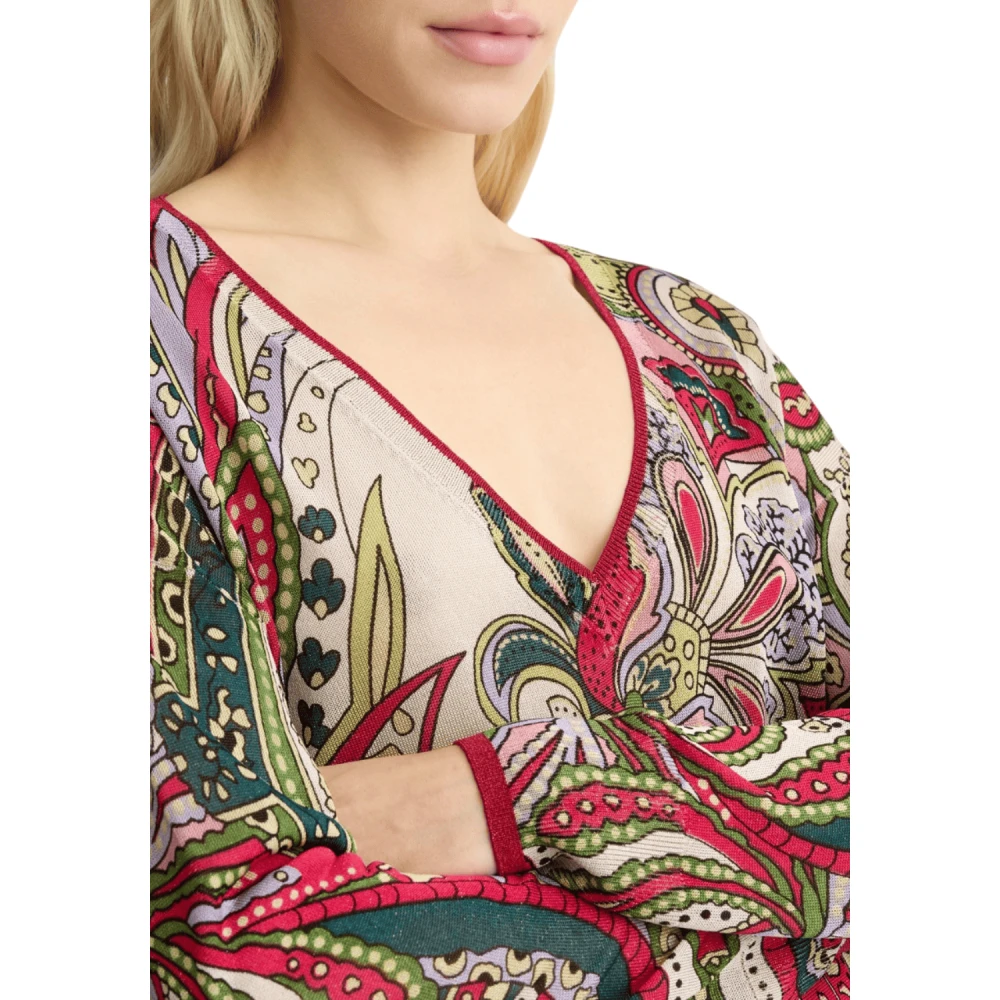 Liu Jo Kleurrijke Trui met Lange Mouwen Multicolor Dames