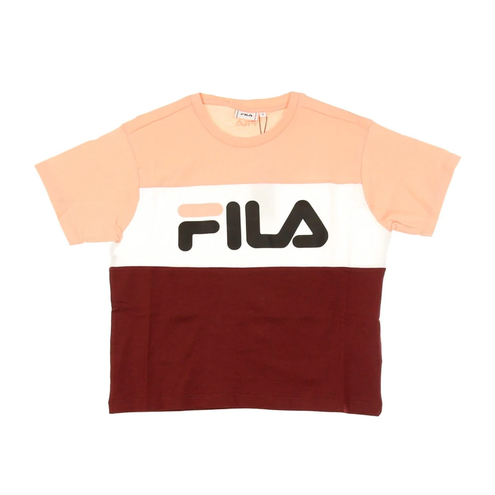 Fila Dames Tawny Port Tee Multicolor Dames