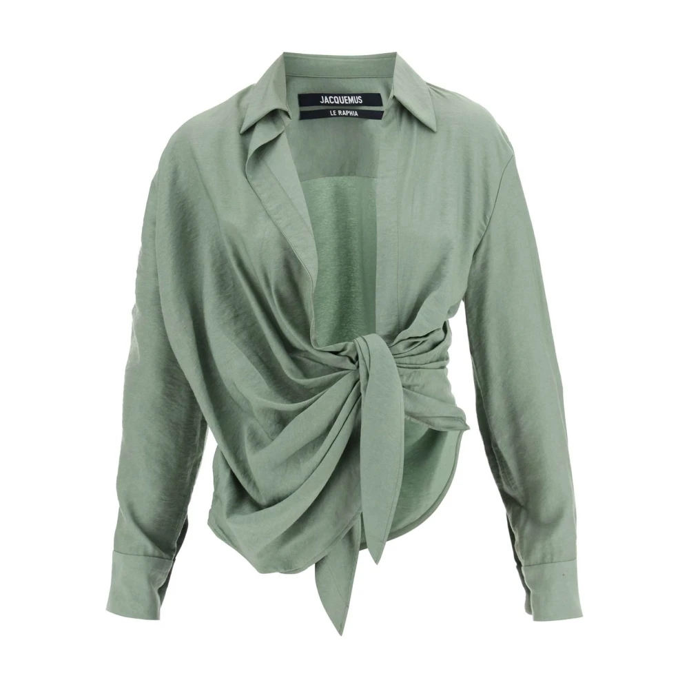 Jacquemus Blouses & Shirts Green Dames
