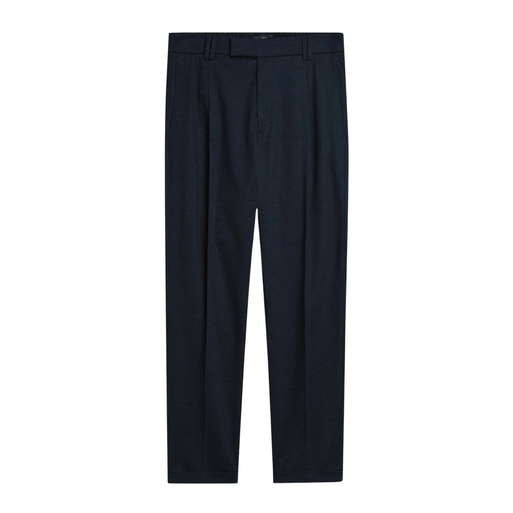 Cinque Men's Blue Relaxed-Fit Trousers - Suit Trousers - Xl - Trousers