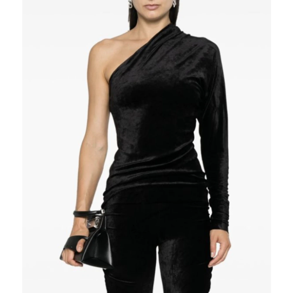 Rick Owens Zwarte Top Stijlvol en Elegant Black Dames