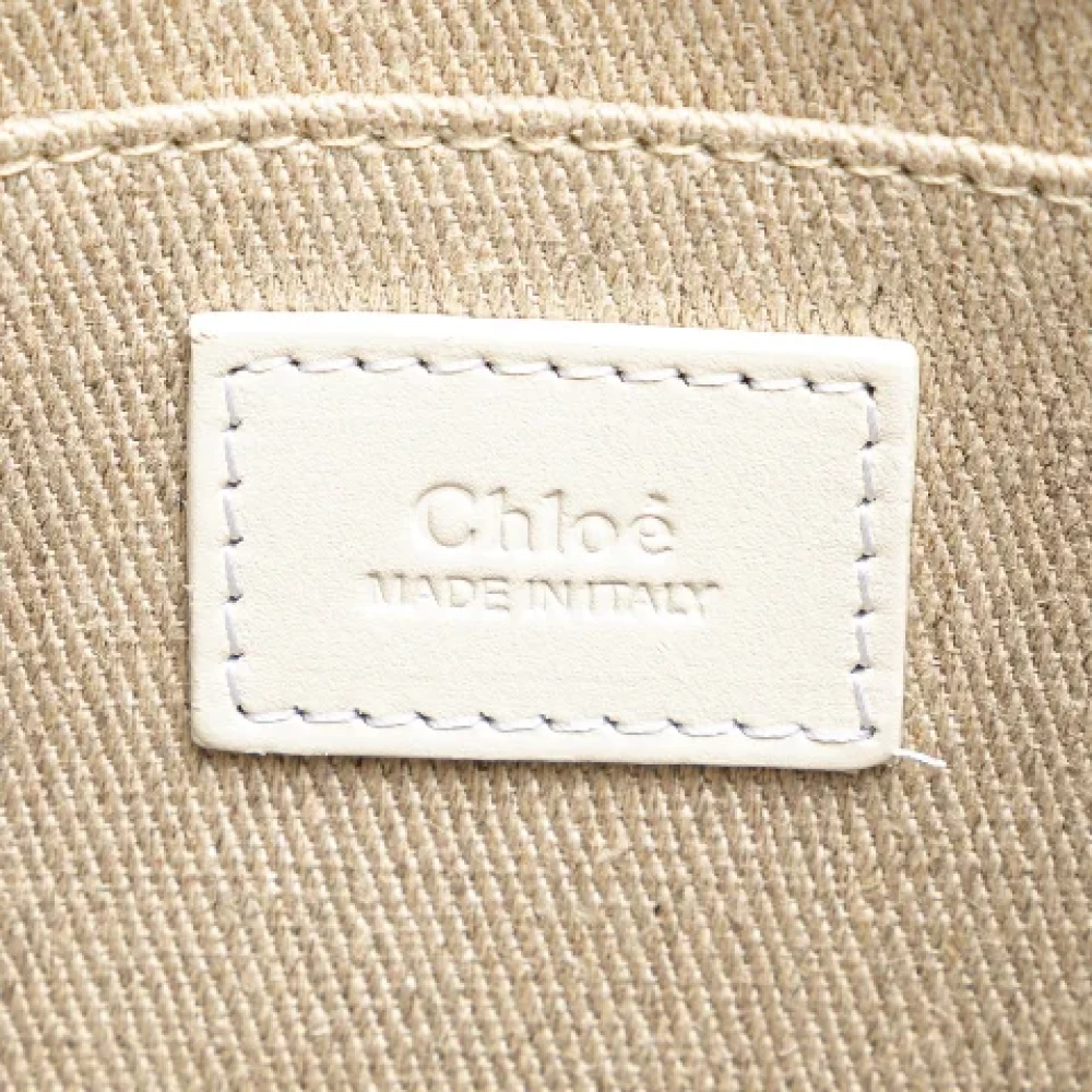 Chloé Pre-owned Leather handbags White Dames