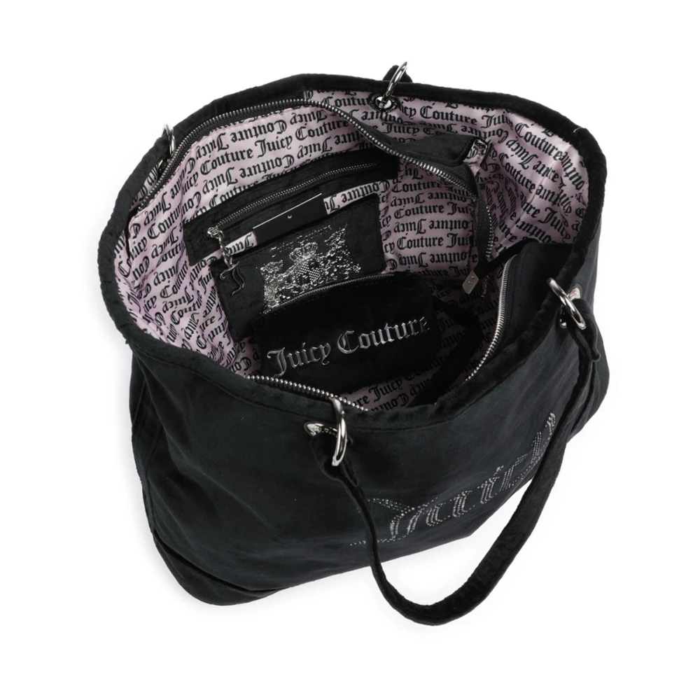 Juicy Couture Zwarte Kimberly Large Shopper Tas Black Dames