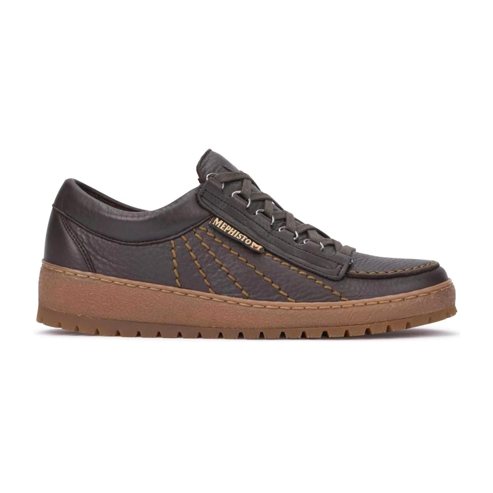 Mephisto Klassieke Veterschoen voor Heren Heren Schoenen Bruin