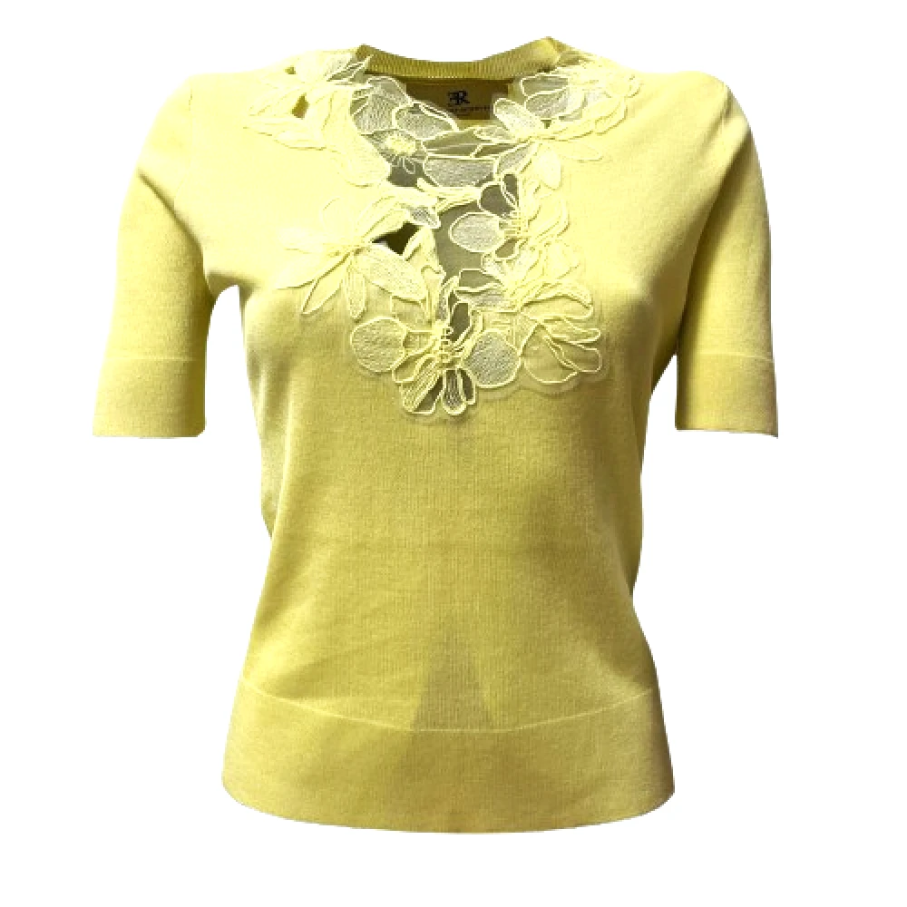 Knitwear > Round-neck Knitwear - - Ermanno Scervino - Modalova