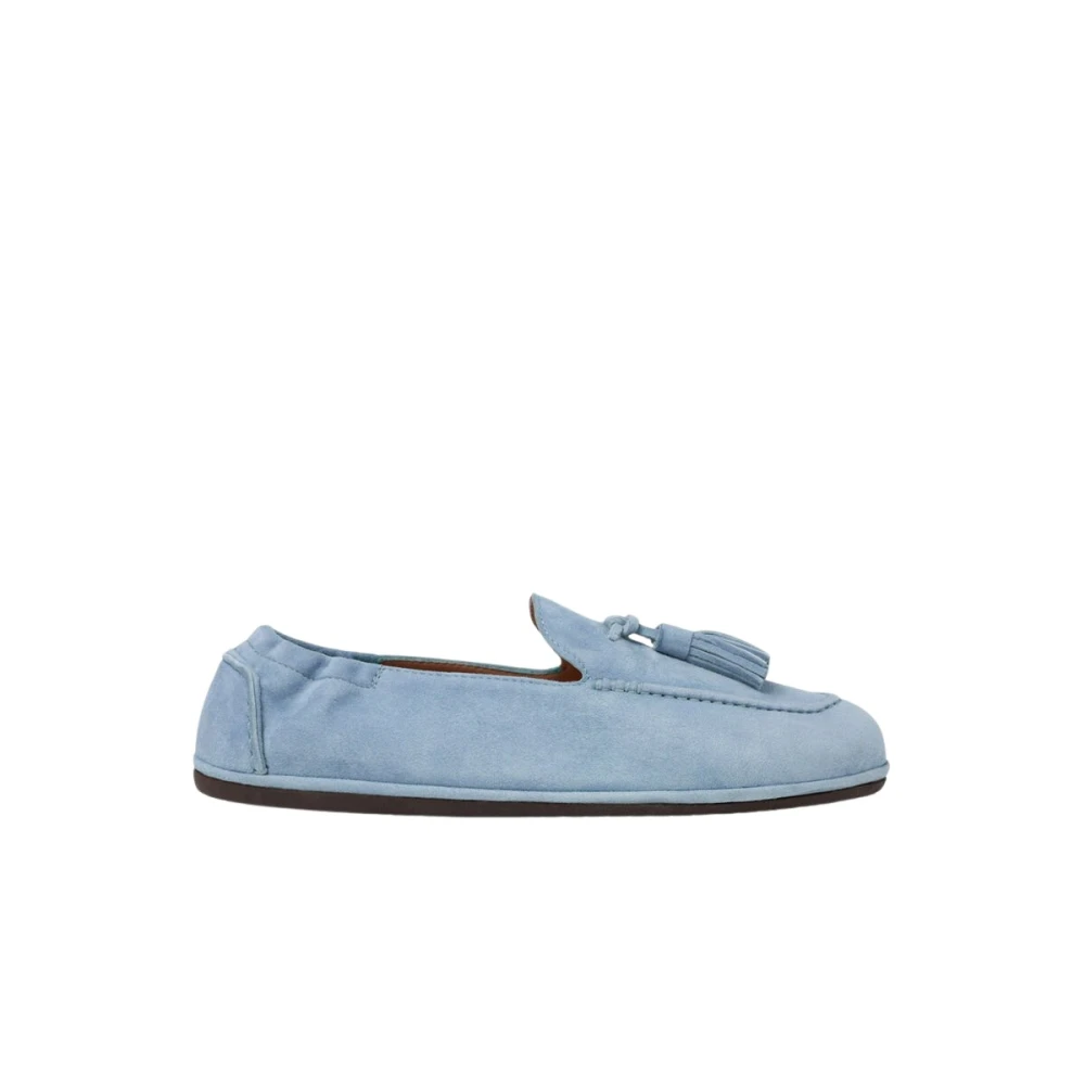 Scarosso Women's Blue Anais Loafer - Loafers - 4 Uk - Shoes