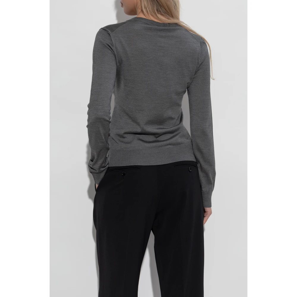 Dolce & Gabbana Zijden vest Gray Dames