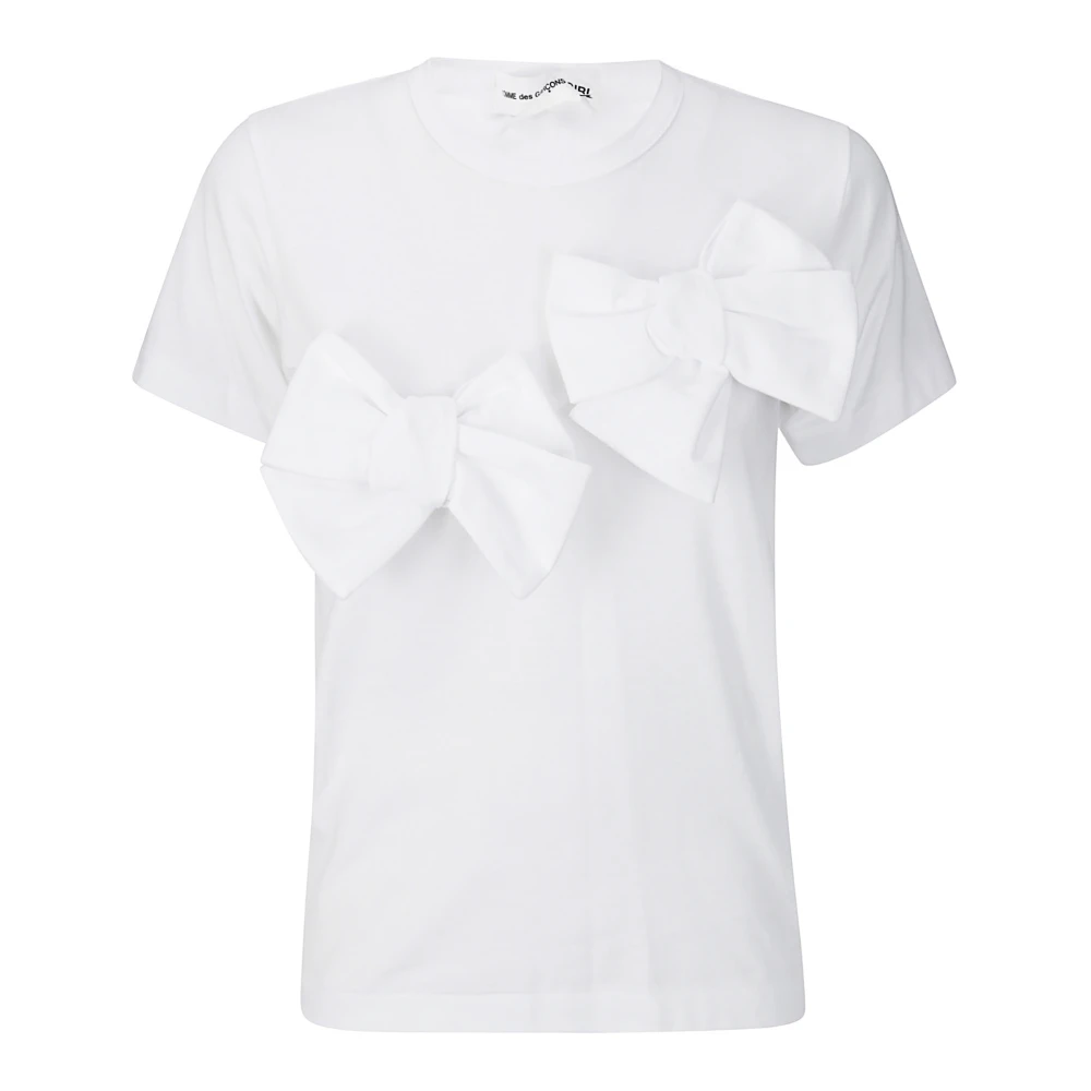 Comme des Garçons Dames Casual T-shirt White Dames