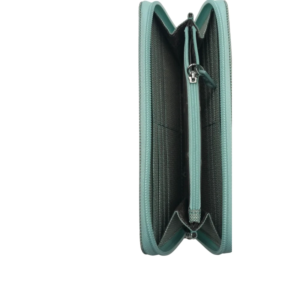 Mandarina Duck Ritsportemonnee in Mitrix Green Dames