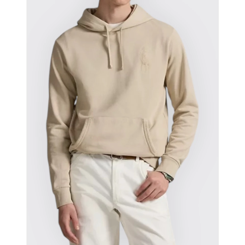 Polo Ralph Lauren Fleece hoodie Beige Heren
