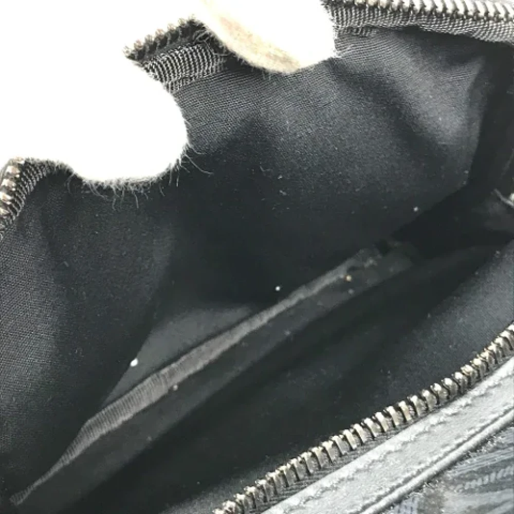 Dior Vintage Pre-owned Leather dior-bags Black Heren