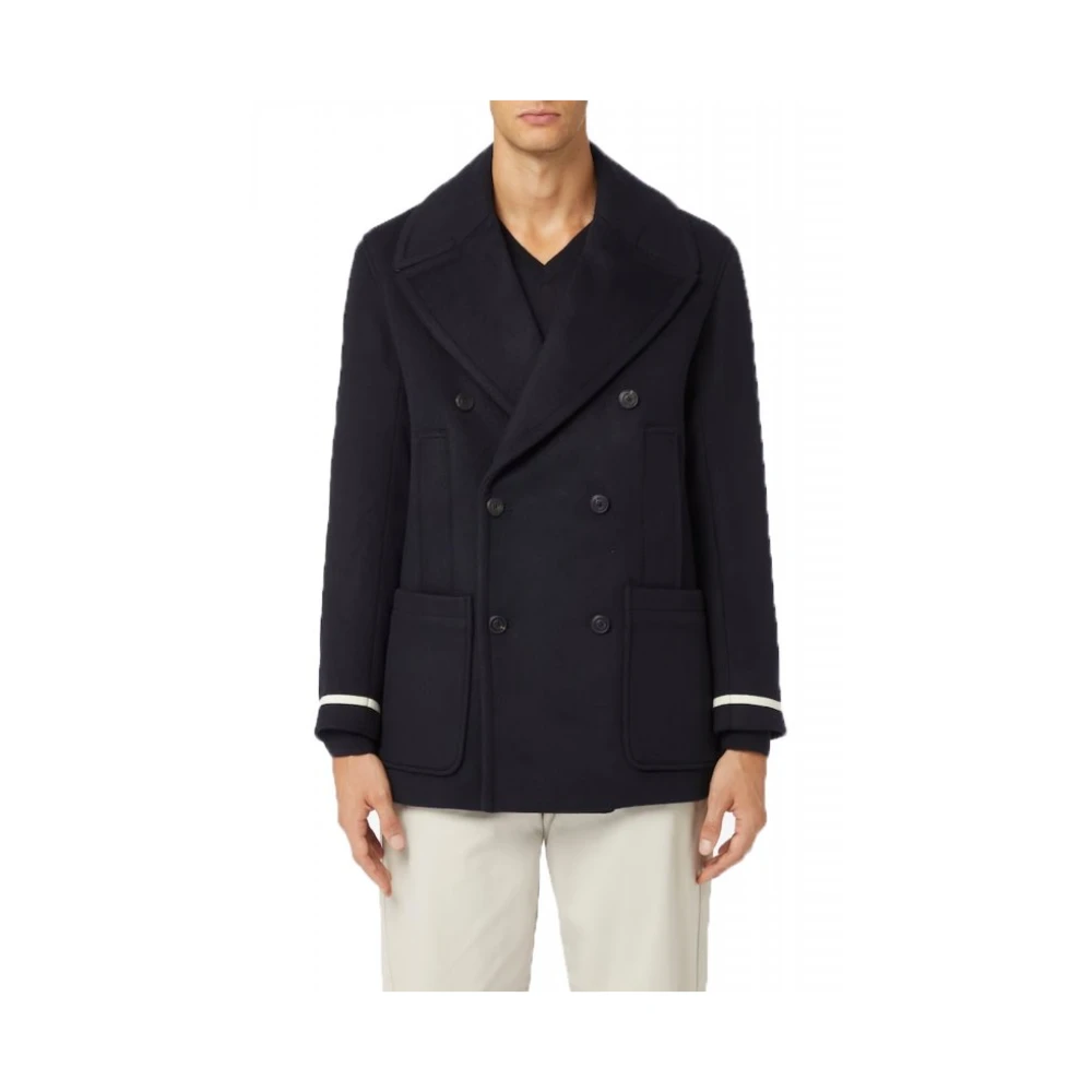 Emporio Armani Herr Blå Jackor L, 6R1b91 Blazer