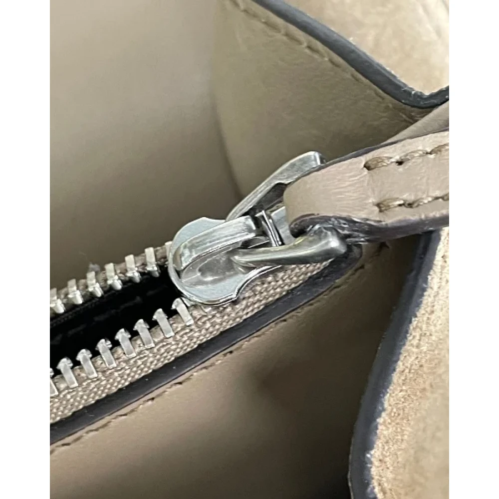 Gucci Vintage Pre-owned Suede gucci-bags Beige Dames