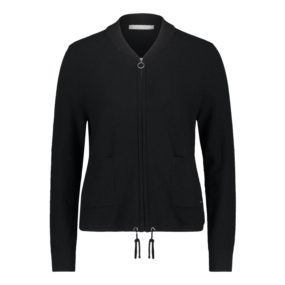 Betty & Co Rits-vest Black Dames
