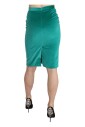 chic-green-pencil-skirt
