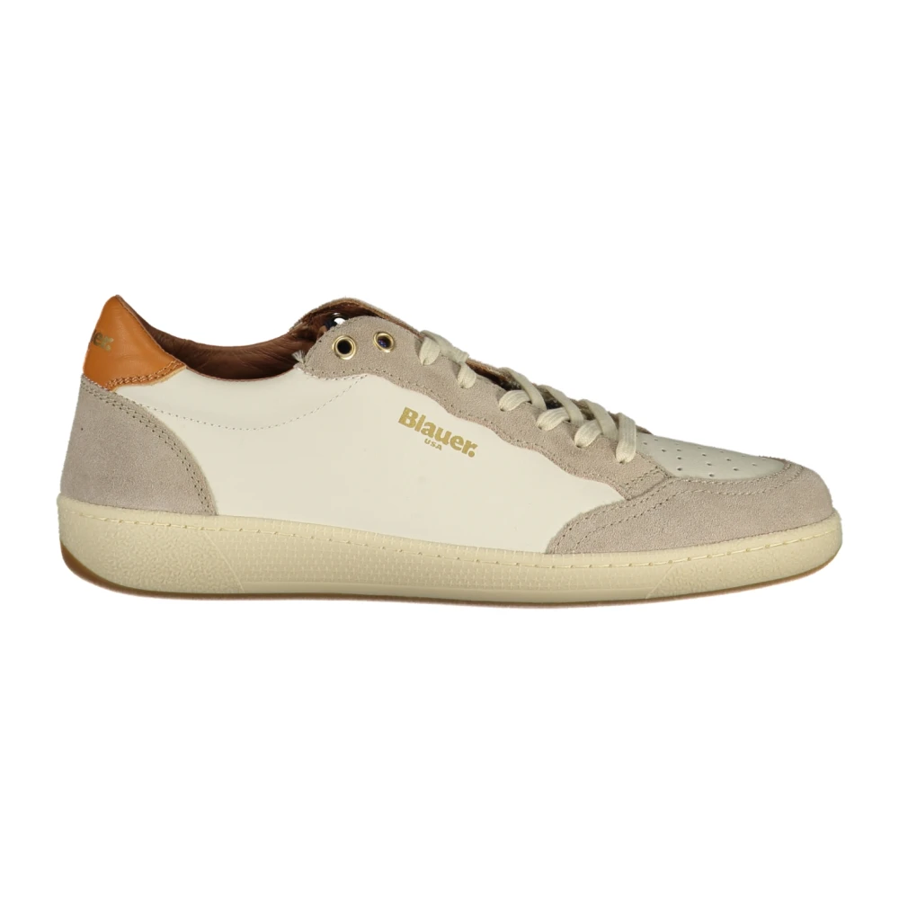 Blauer Men's White Sneakers, 8 Uk, Murray 01 Sneaker