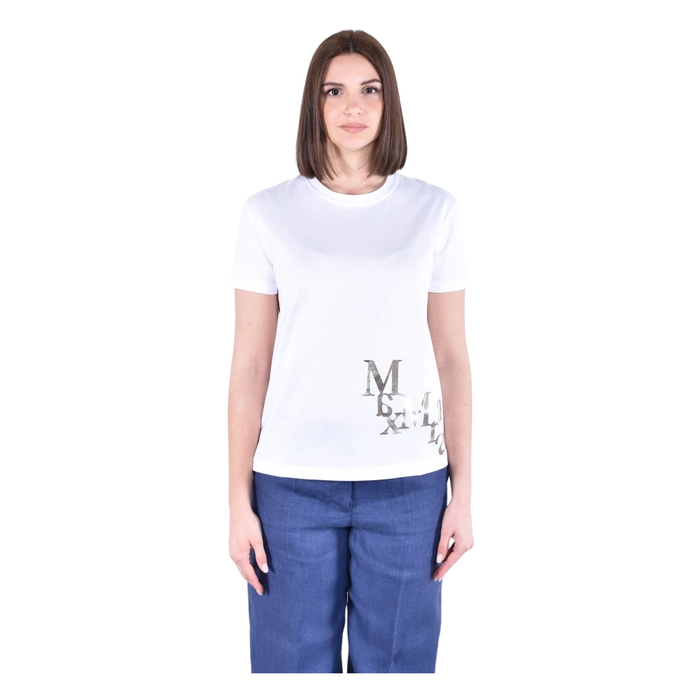 Max Mara Women's White T-Shirts, M, T-Shirts