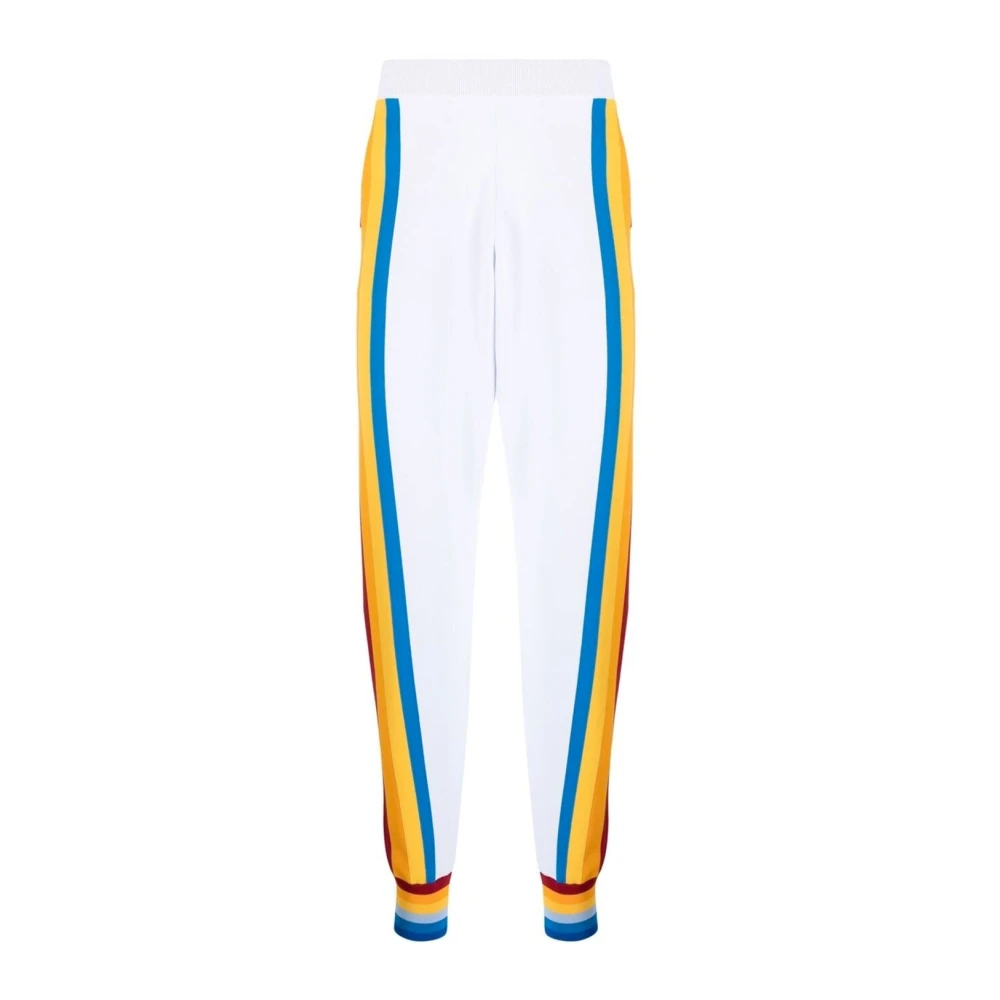 Casablanca Stiliga Randiga Track Pants White, Herr