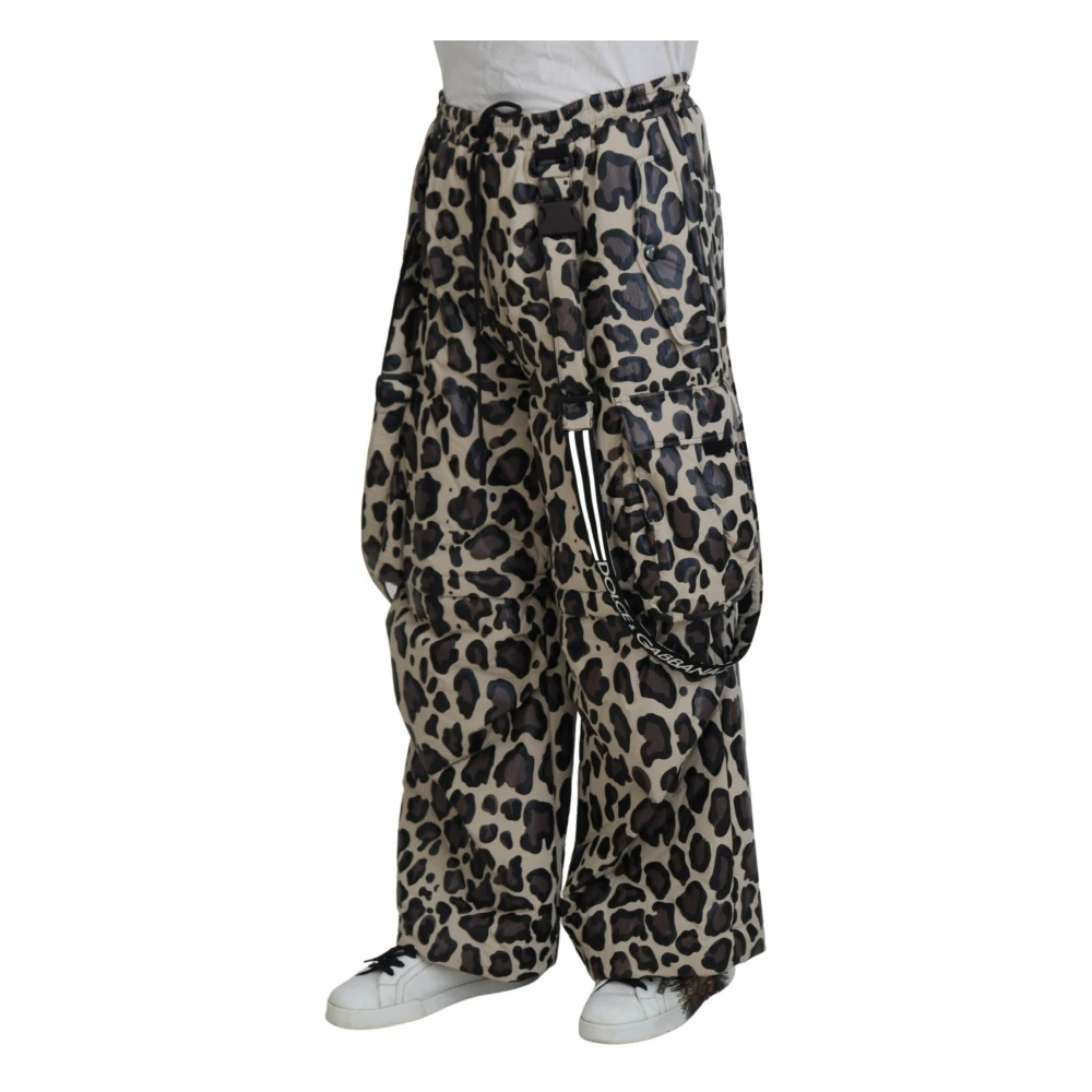 Dolce & Gabbana Luipaardprint Sneeuwbroek Multicolor Heren