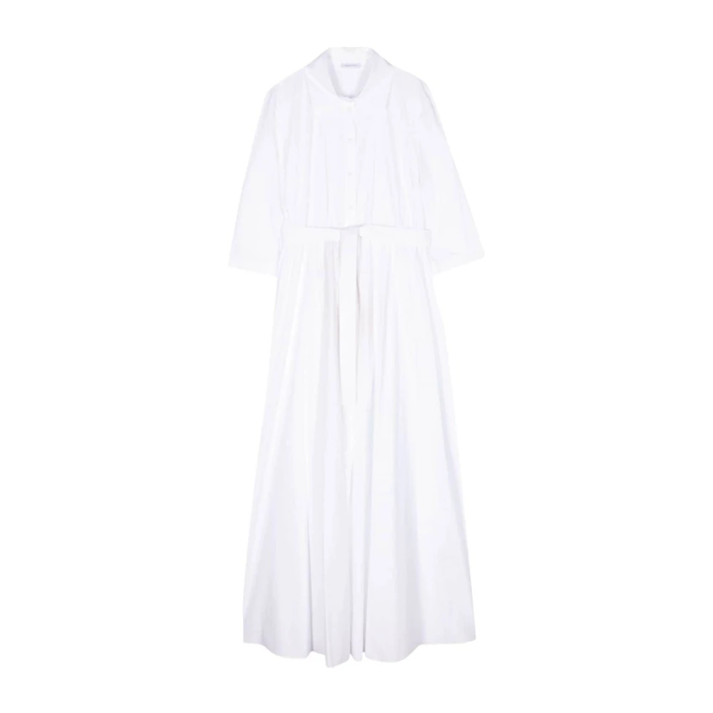 PATRIZIA PEPE Shirt Dresses White Dames