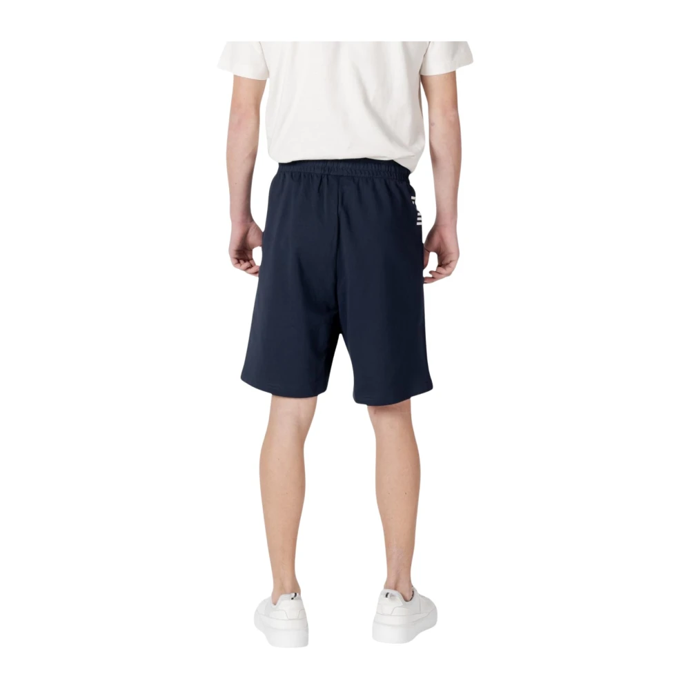 Pantaloni Corti Emporio Armani Ea7 8Nps65 Pjvrz Uomo Blu Grande - Immagine 3