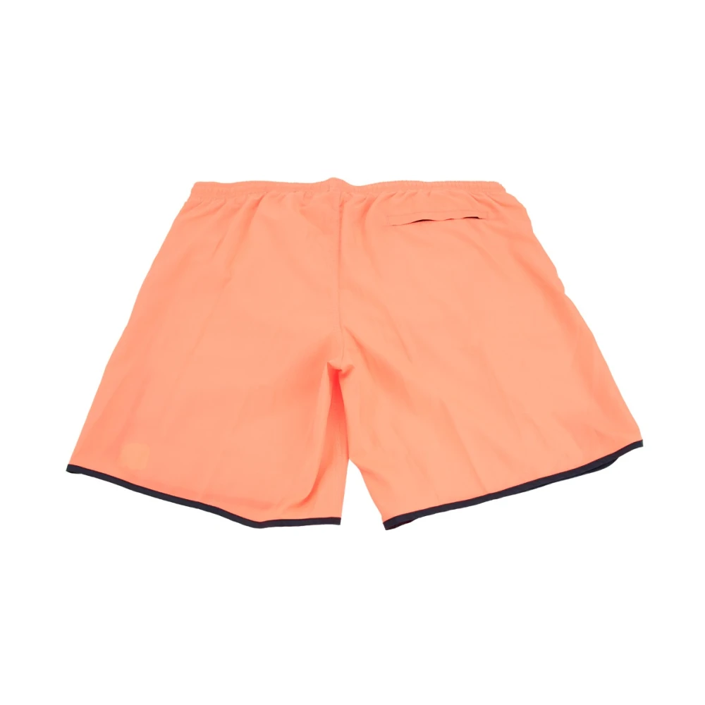 Sundek Heren Zwemshorts met Vetersluiting Orange Heren