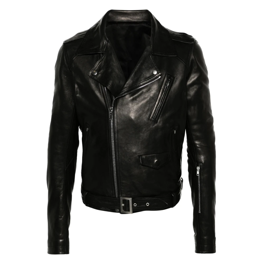 Jackets > Leather Jackets - - Rick Owens - Modalova