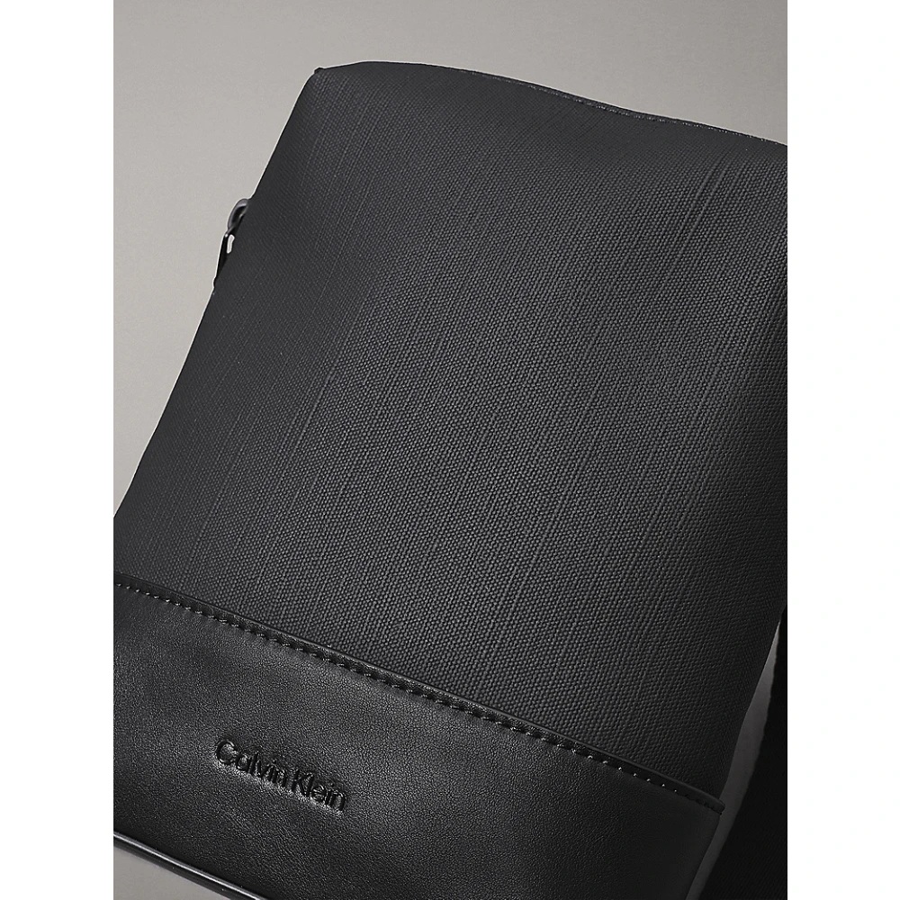 Calvin Klein Mannen Logo Tech Sensuele Tas Black Heren