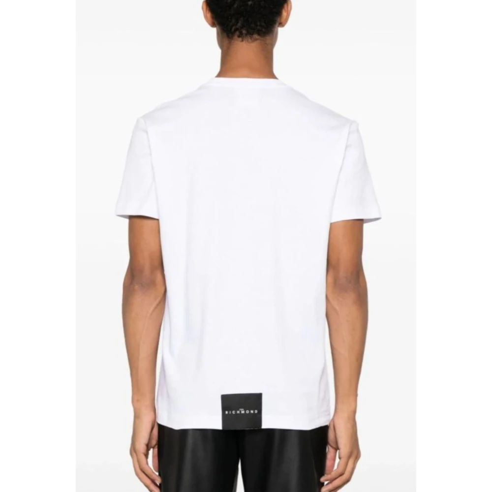 John Richmond Heren Regular T-Shirt White Heren