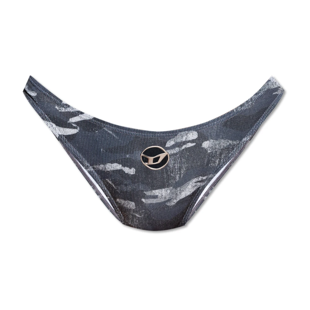 Diesel Donna Grigio Costumi Da Bagno, 2XS, New,