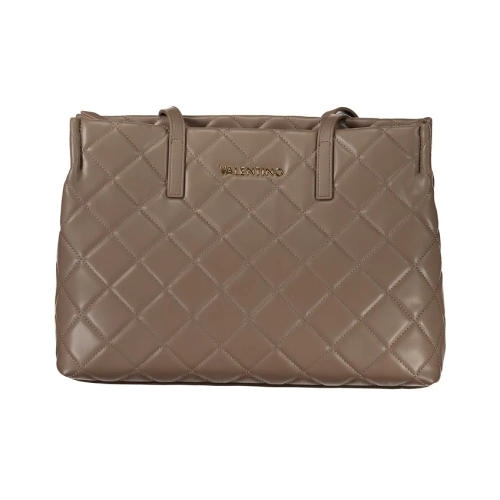 Valentino by Mario Valentino Bruine Schoudertas met Laptoptas Brown Dames