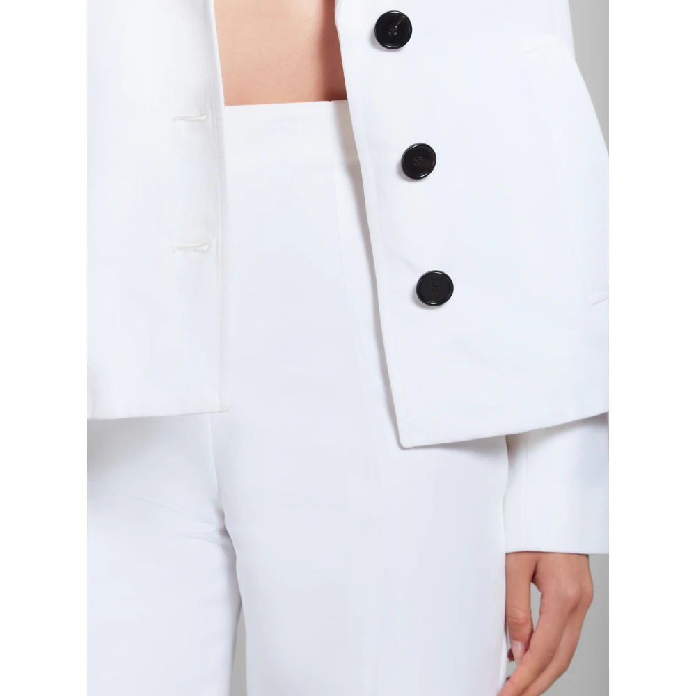 Marni Cady cropped trousers White Dames